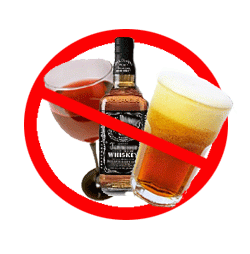 no alcohal