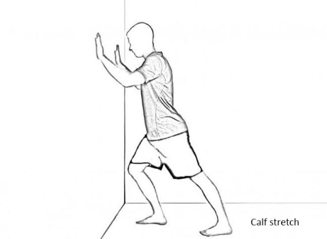 Calf stretch