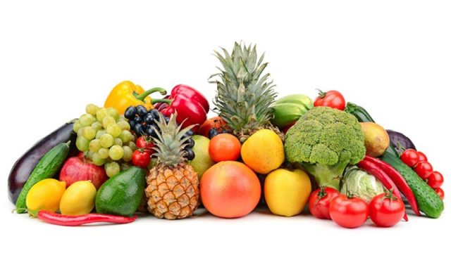 fruits and vegetables