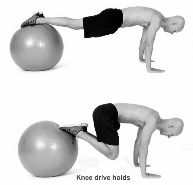 Knee drive holds