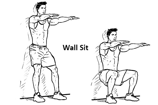Wall sit